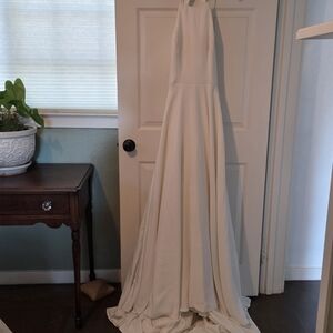 Madison James Elegant White Wedding Dress